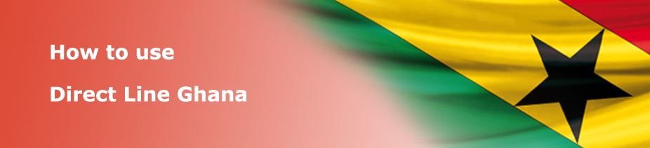 How to use Direct Line Ghana
