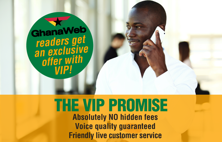 Ghanaweb readers get an exclusive offer with VIP